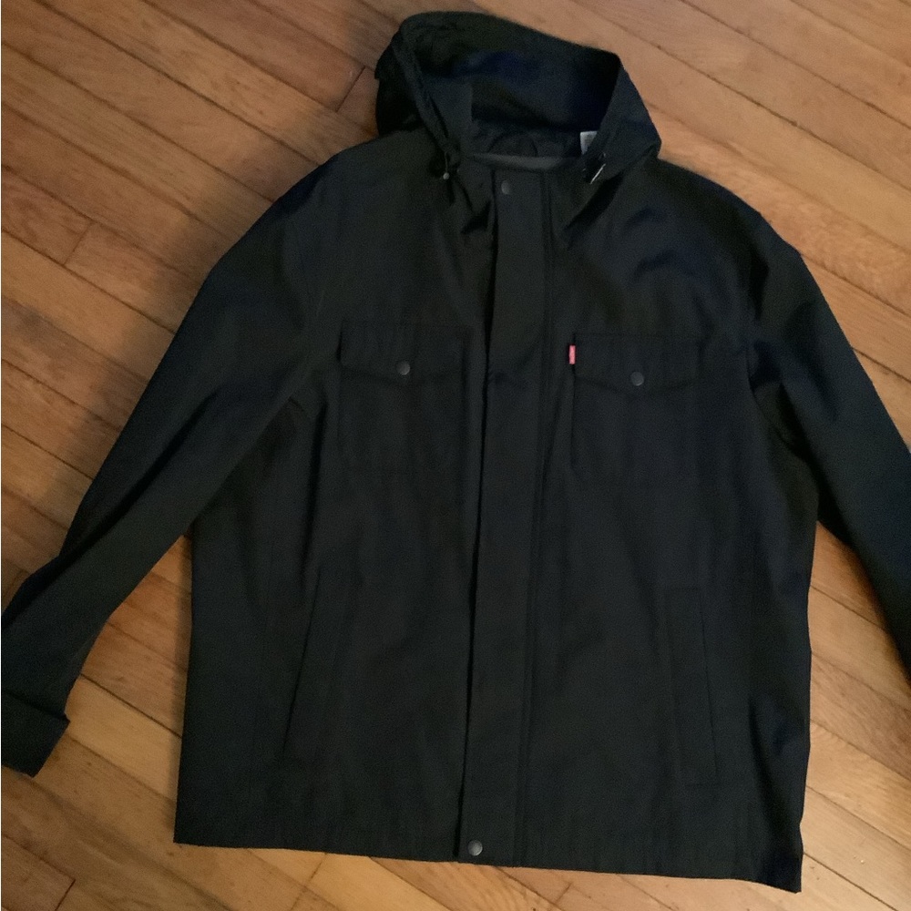 Levi’s hoodie raincoat sz Xl